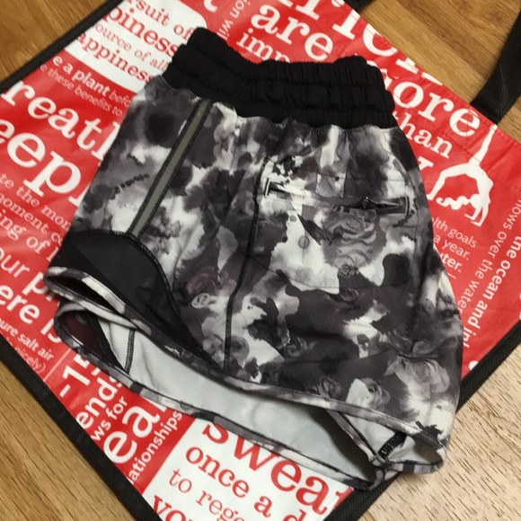 lululemon athletica Pants - Lululemon floral shorts